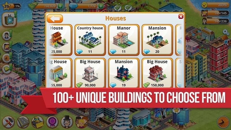 Village Island City Simulation APK - screenshot 4
