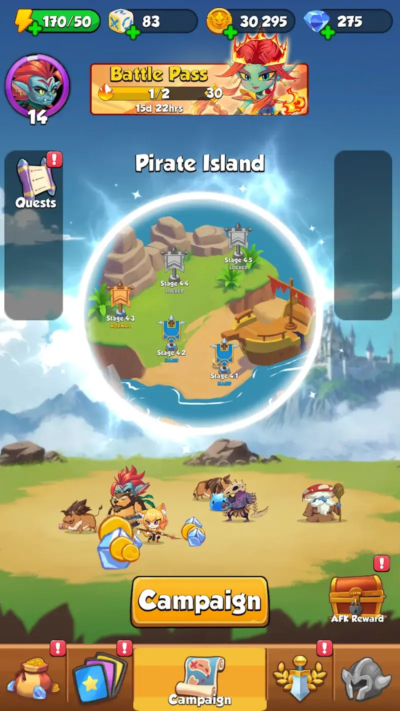 Goblin Attack PvE AutoBattler - screenshot 2