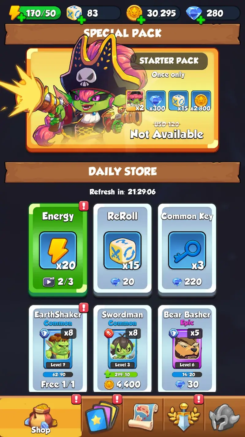 Goblin Attack PvE AutoBattler - screenshot 4