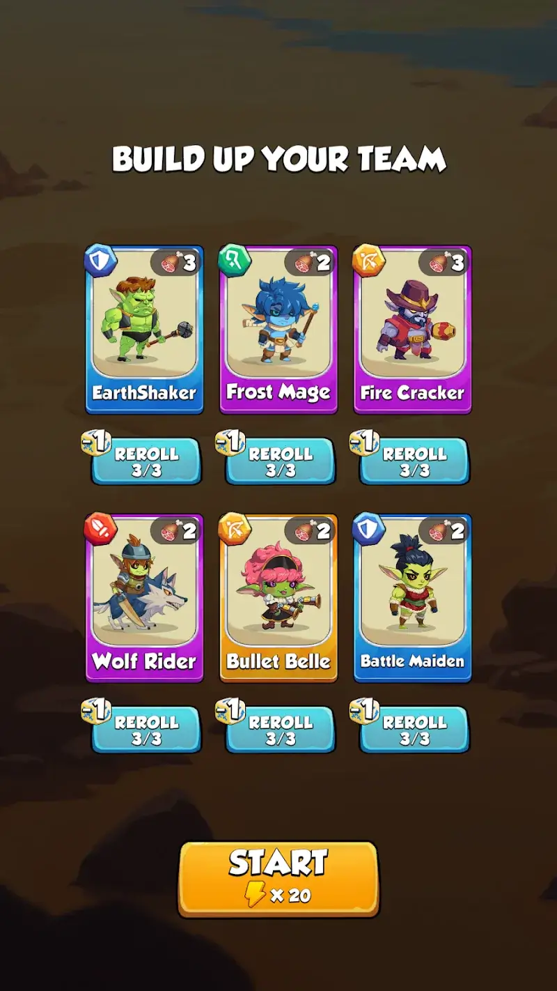 Goblin Attack PvE AutoBattler - screenshot 5