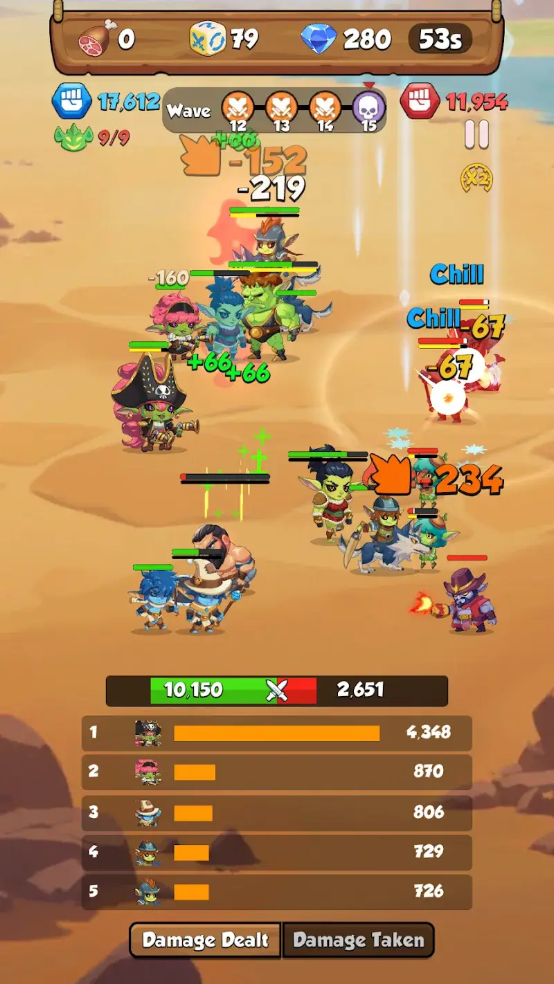 Goblin Attack PvE AutoBattler - screenshot 6