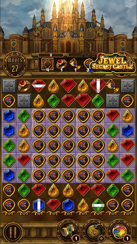Jewel Secret Castle Match 3 APK - screenshot 3
