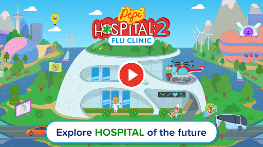 Pepi Hospital 2 Flu Clinic APK 1.10.0 for Android - screenshot 1