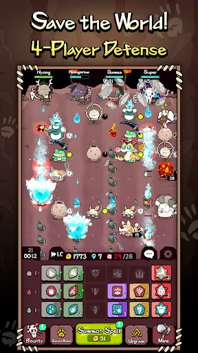 Epic Shaman Battle 4P Defense APK 1.5.2 for Android - screenshot 1