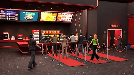 Cinema Movie Theatre Simulator - screenshot 1
