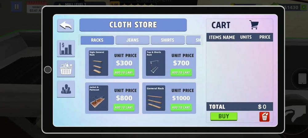 Mall &amp; Fast Food Simulator 3D APK - screenshot 2