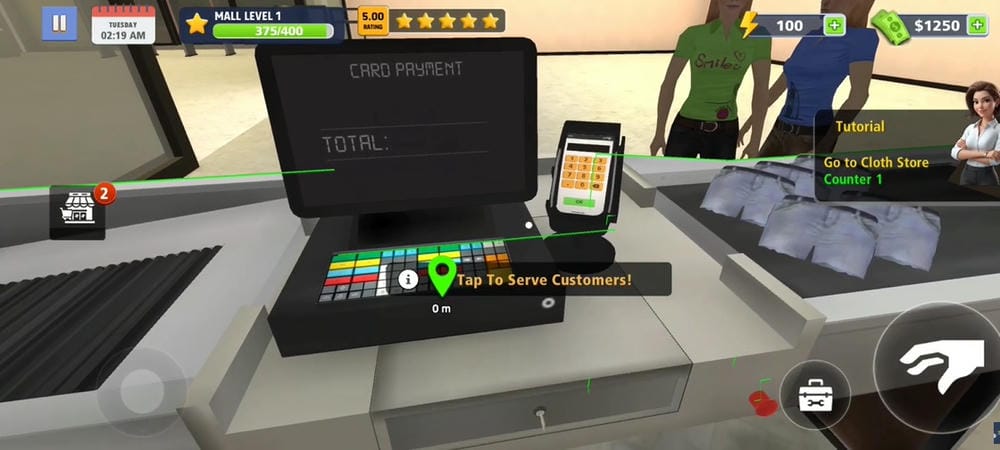 Mall &amp; Fast Food Simulator 3D APK - screenshot 4