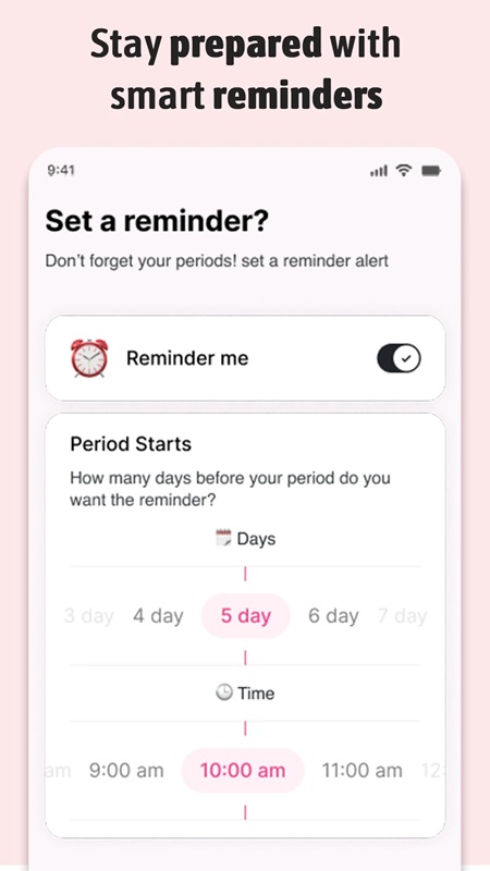 Period Tracker Ovulation Cycle APK - screenshot 5