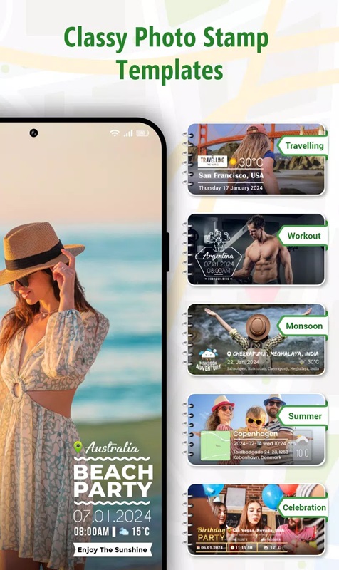 GPS Map Stamp Camera APK - screenshot 1