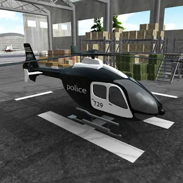 Police Helicopter Simulator MOD APK icon