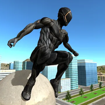 Super Hero Rope Crime City MOD APK icon