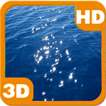 Floating Blue Sea Reflection - app icon