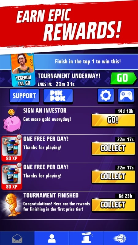 Rival Stars Basketball APK - screenshot 2