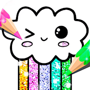 Kawaii Coloring Book Glitter APK 1.4.6 [Full Game] for Android - app icon