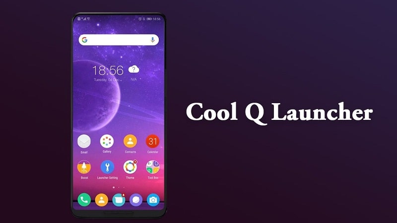 Cool Q Launcher for Android 10 APK - app icon