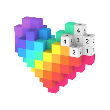 Voxel - 3D Color by Number & Pixel Coloring Book MOD APK icon