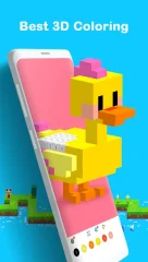 Voxel - 3D Color by Number & Pixel Coloring Book - screenshot 1