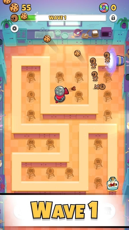 Cookies TD APK - screenshot 1
