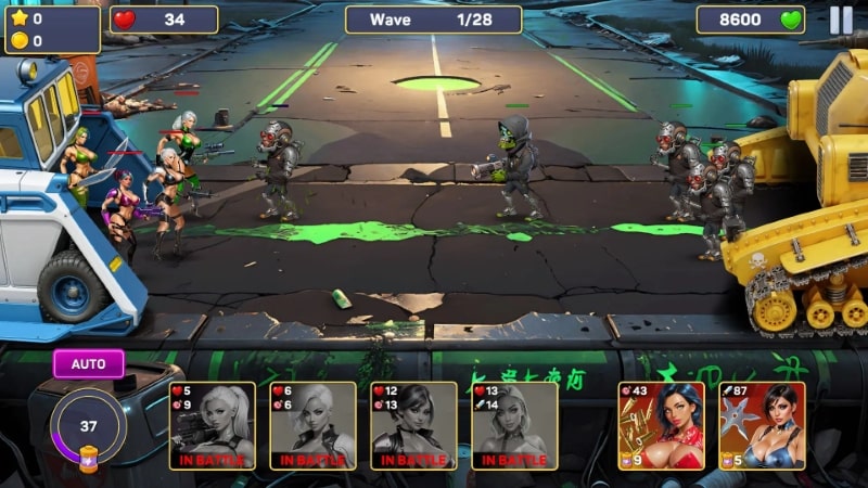 Amazons vs Zombies APK - screenshot 3