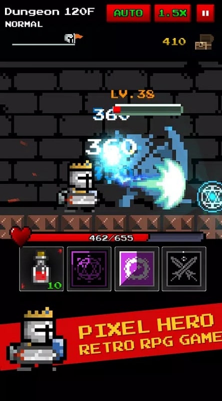 Dungeon and Pixel Hero APK - screenshot 1