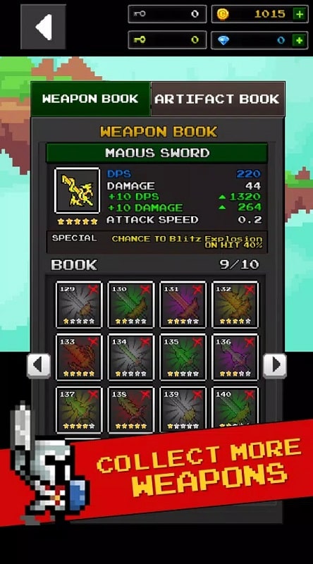Dungeon and Pixel Hero APK - screenshot 4