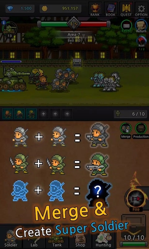 Grow Soldier APK - screenshot 1