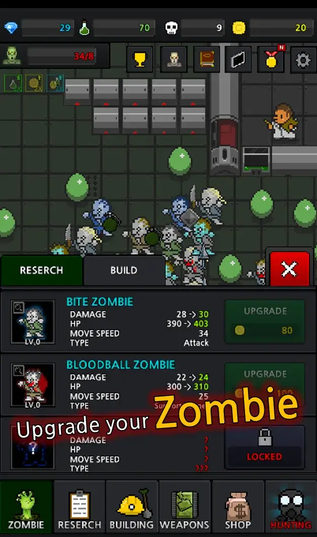 Grow Zombie VIP - Merge Zombies - screenshot 6