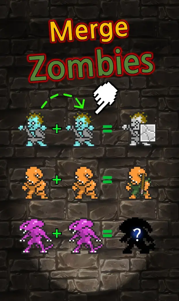 Grow Zombie Merge Zombie - screenshot 1