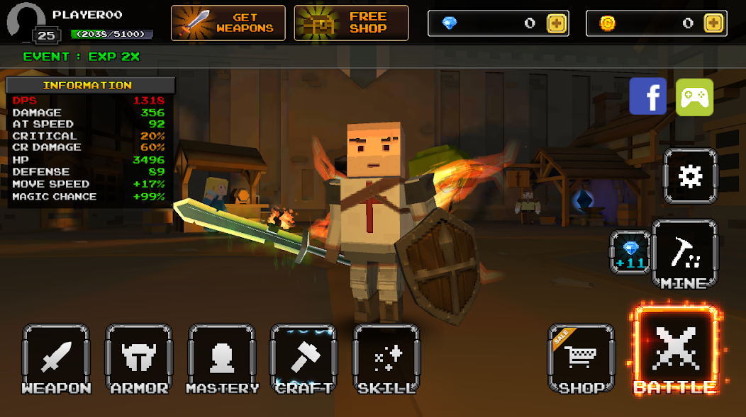 Pixel F Blade - Hack n Slash - screenshot 8