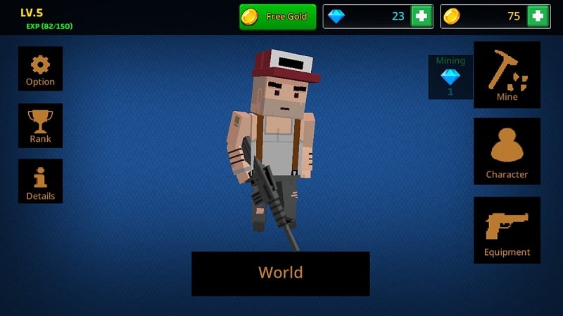 Pixel Z Hunter 3D APK - screenshot 1