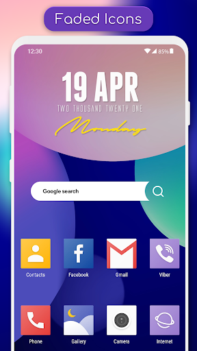 Faded Icon Pack - screenshot 2