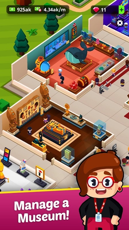 Idle Museum Tycoon - screenshot 5