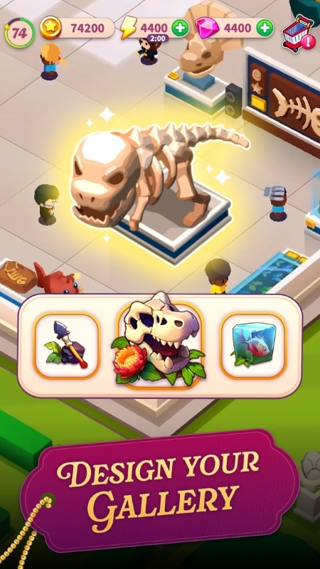 Merge Museum APK - screenshot 2