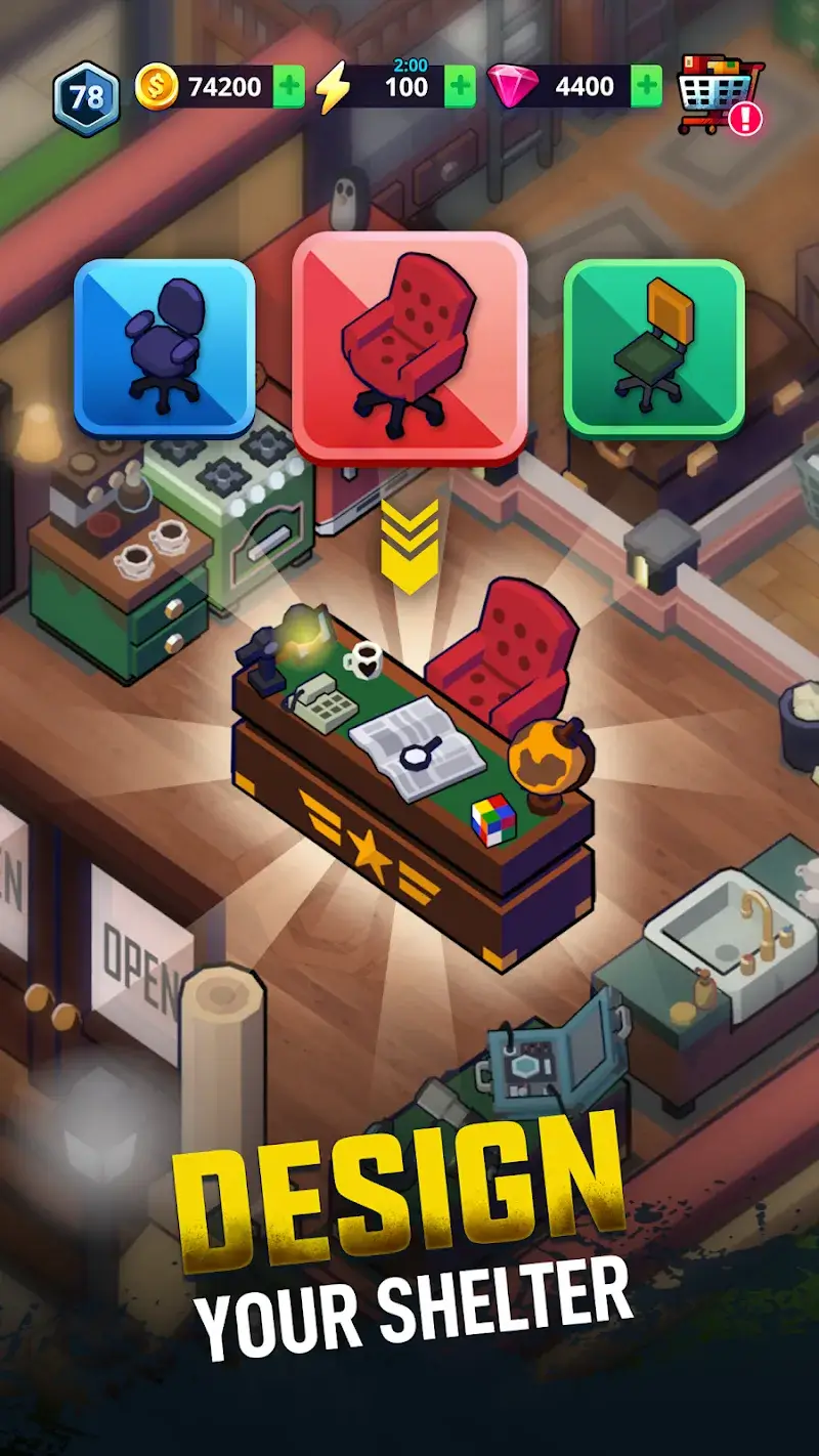 Merge 2 Survive APK - screenshot 1