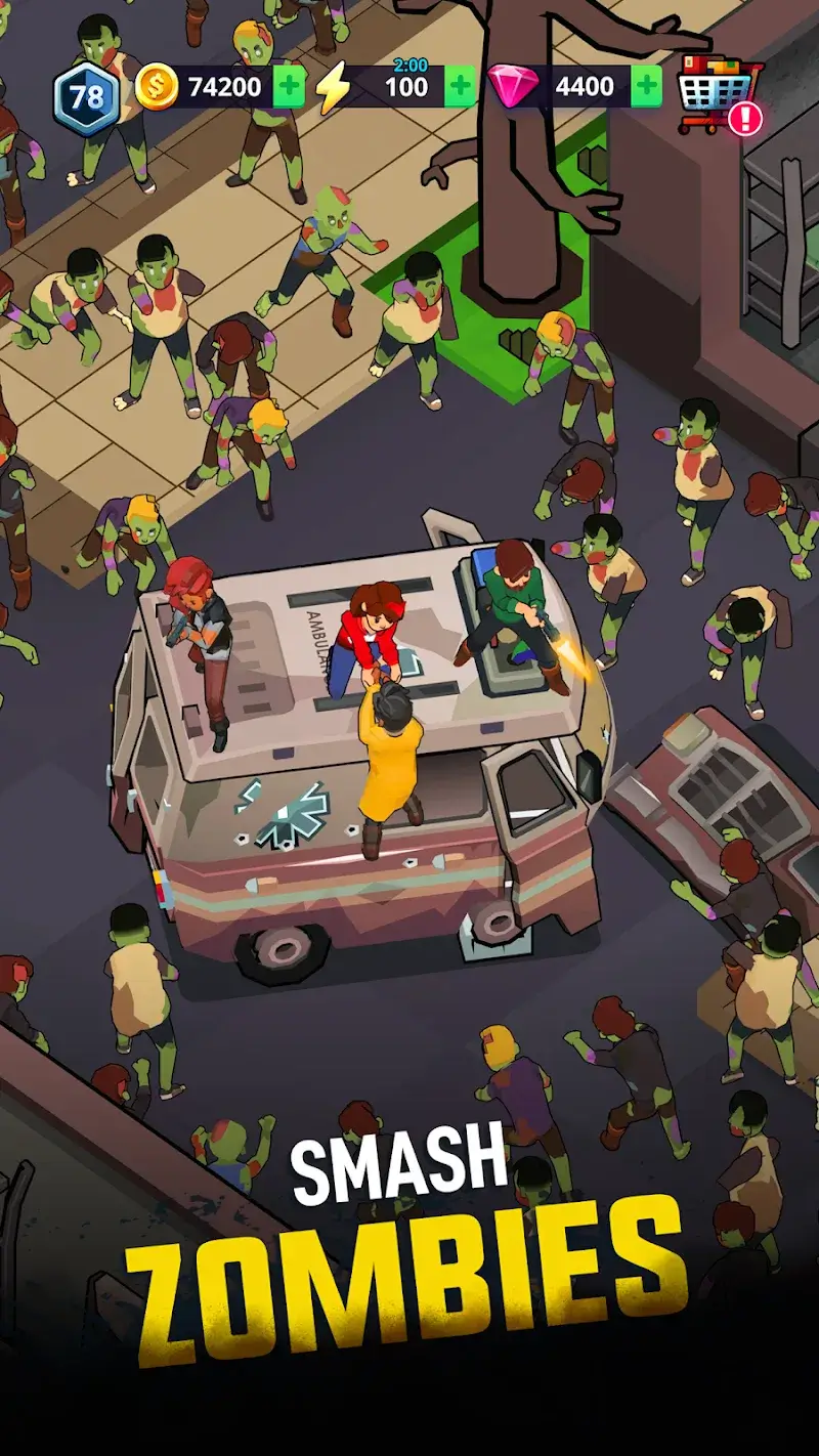 Merge 2 Survive APK - screenshot 2