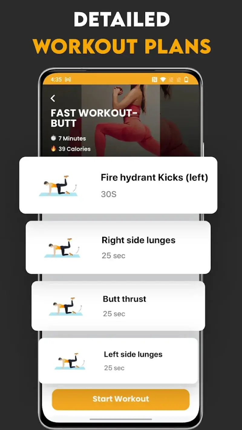 Home Workout・Full Body Workout - screenshot 4
