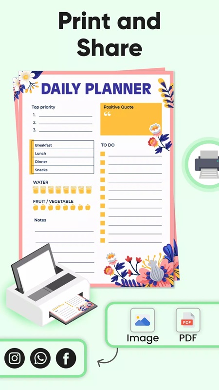 Daily Planner and Journal APK - screenshot 1