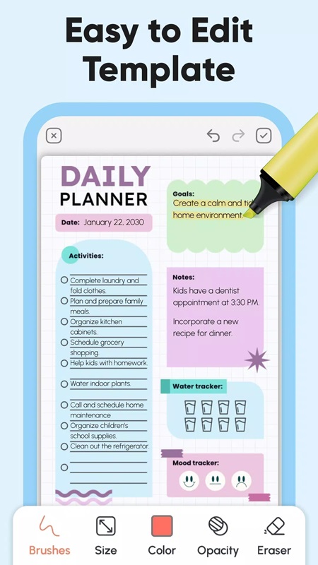 Daily Planner and Journal APK - screenshot 5