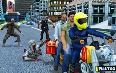 Bus Bike parking & Driving Dead Zombies Rescue 3D - screenshot 4