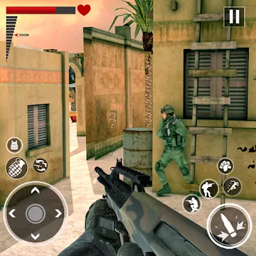 Commando Assassin Strike:World War Pacific Shooter MOD APK icon