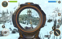 Call for War - Winter survival Battle WW2 Snipers - screenshot 1