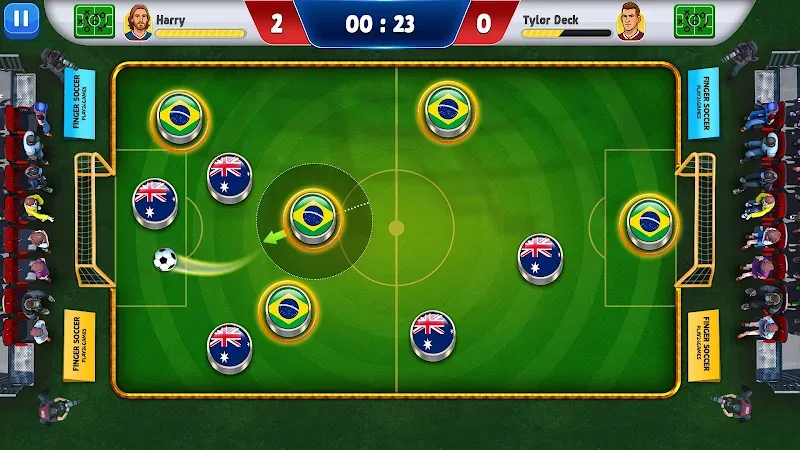 Finger Soccer Flick Football - screenshot 3