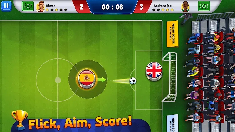 Finger Soccer Flick Football - screenshot 5