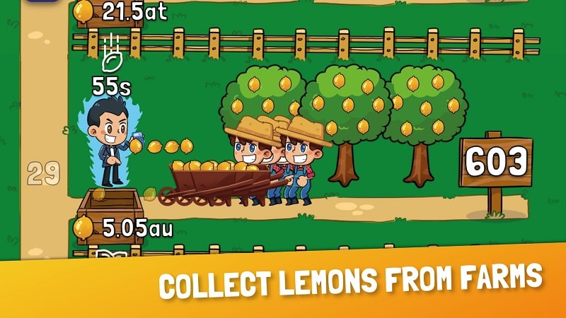 Idle Lemonade Tycoon Empire APK - screenshot 2