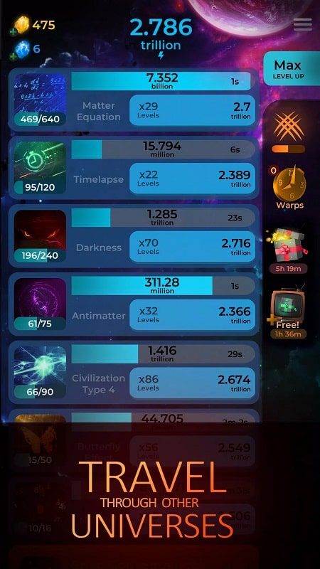 Annihilation idle games APK - screenshot 1