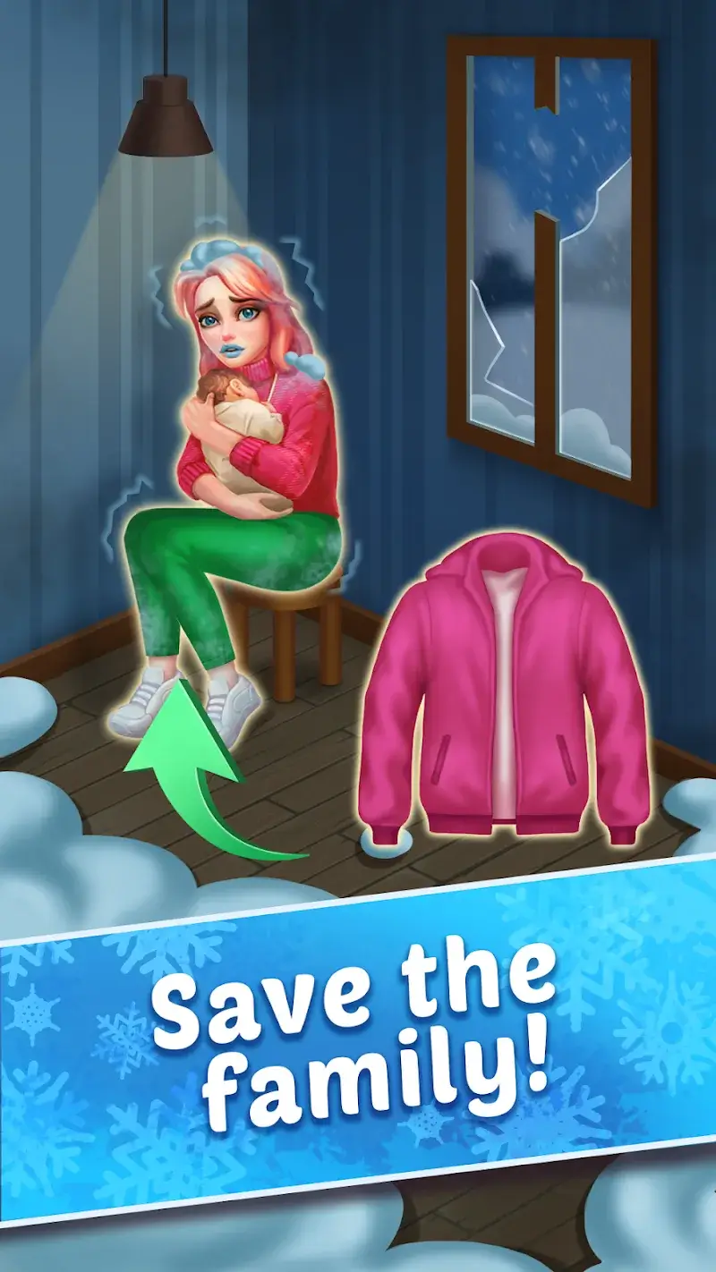 Coldscapes My Match-3 Family - screenshot 2