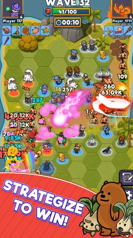 ChanceLot TD Merge Wars APK - screenshot 1