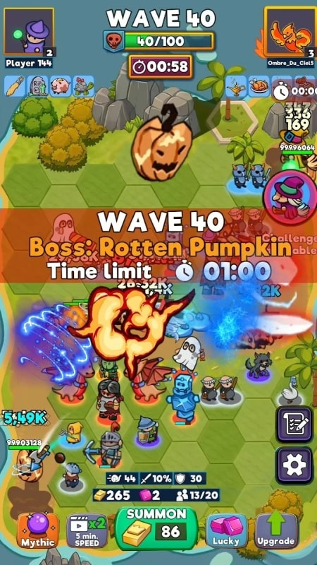 ChanceLot TD Merge Wars APK - screenshot 2