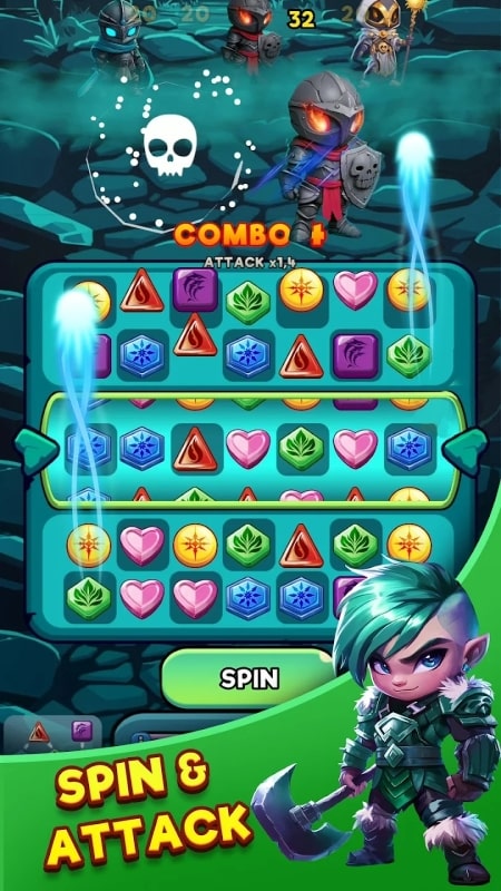 Cards Storm Spin &amp; Battle APK - screenshot 1