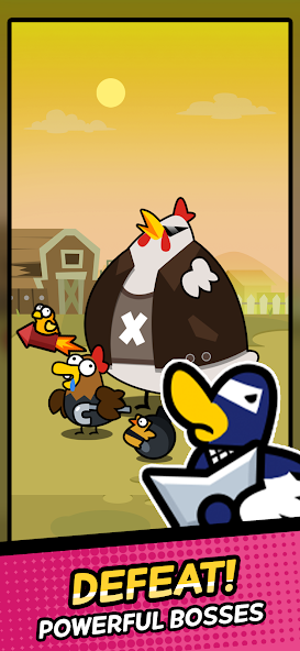 Duck vs Chicken : Idle Defense - screenshot 10